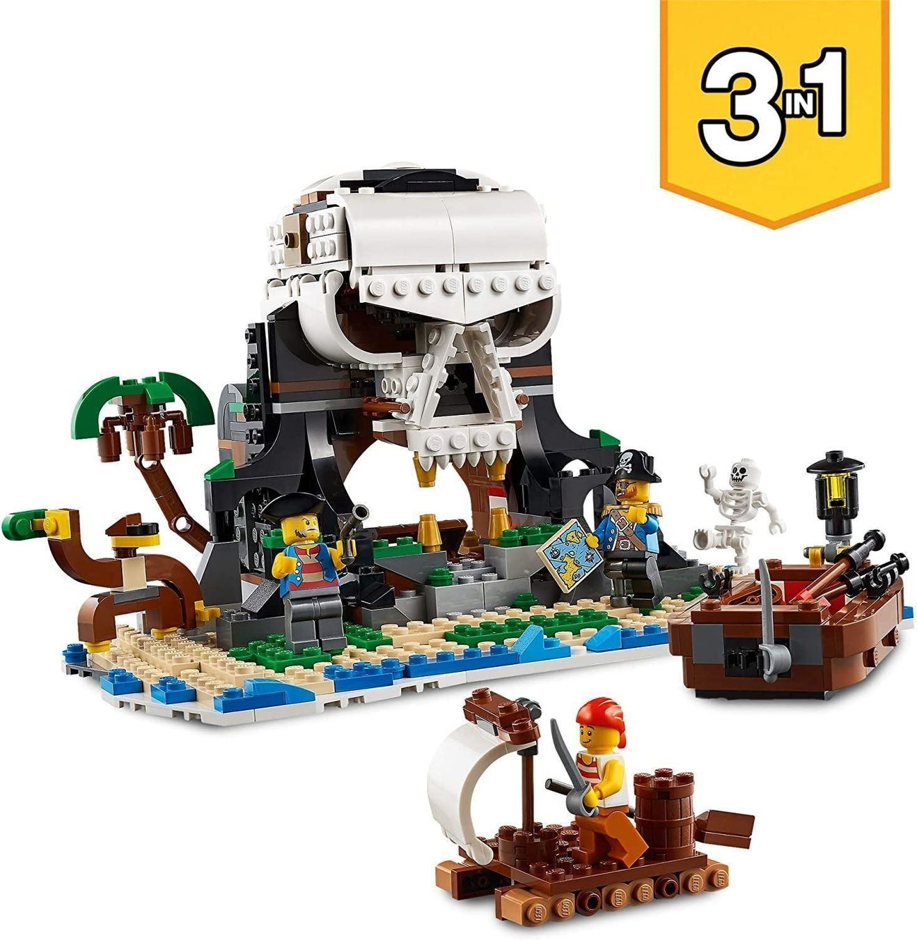 Lego Kit di costruzioni: LEGO 31109 Creator 3-in-1 Piratenschiff – Nuovo e nell'imballaggio originale da Hombrechtikon venduto da averkauf 3