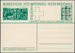 1934 - Pro Patria - Bundesfeierkarte - Entwertet
