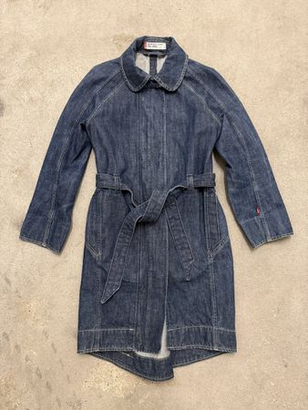 Manteau en jean Levi's Engineered Girls Small bleu foncé