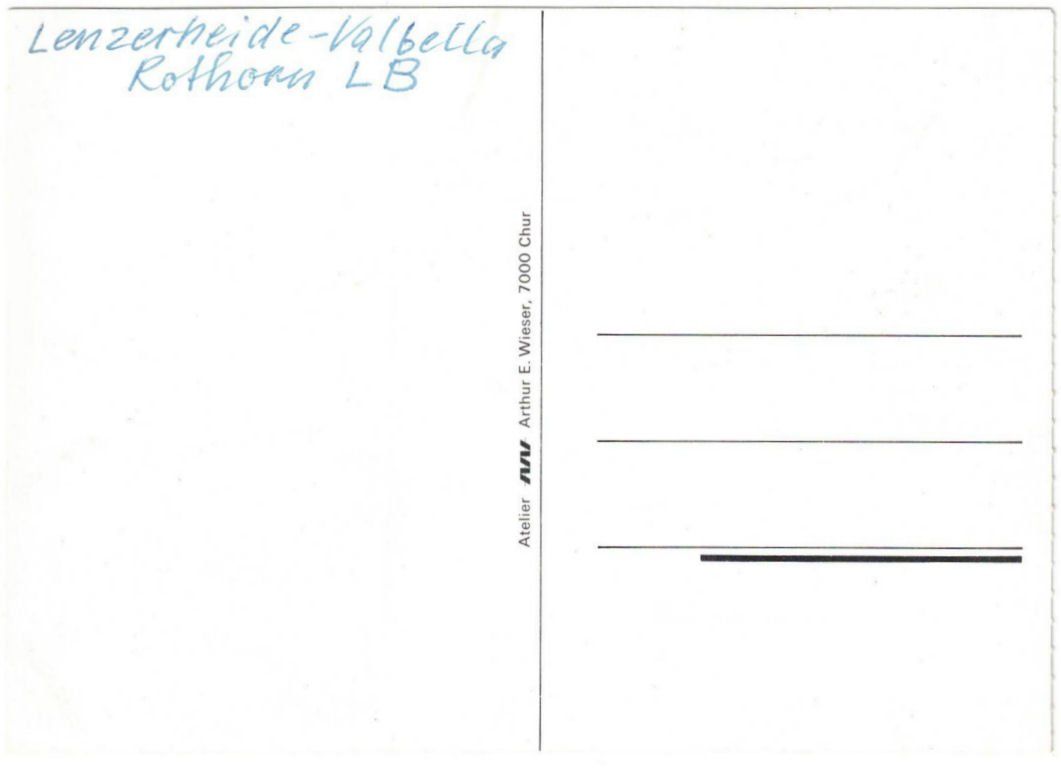 Cartoline postali: Lenzerheide - Gondelbahn – Usato da Binningen venduto da Mountainrider 1