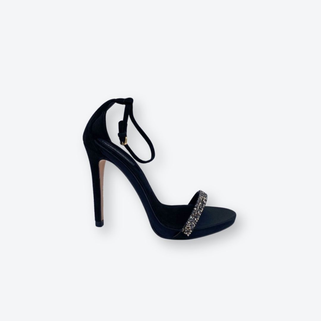 Zara Scarpe da donna: Sandalen mit Strasssteinen in Gr. 36 – Usato da Oberkirch LU venduto da petitefashion 1