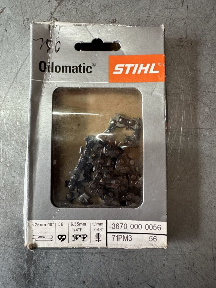 Stihl Seghe: Catena Stihl Oilomatic 25 cm – Nuovo e nell'imballaggio originale da Monte Carasso venduto da Aron1401