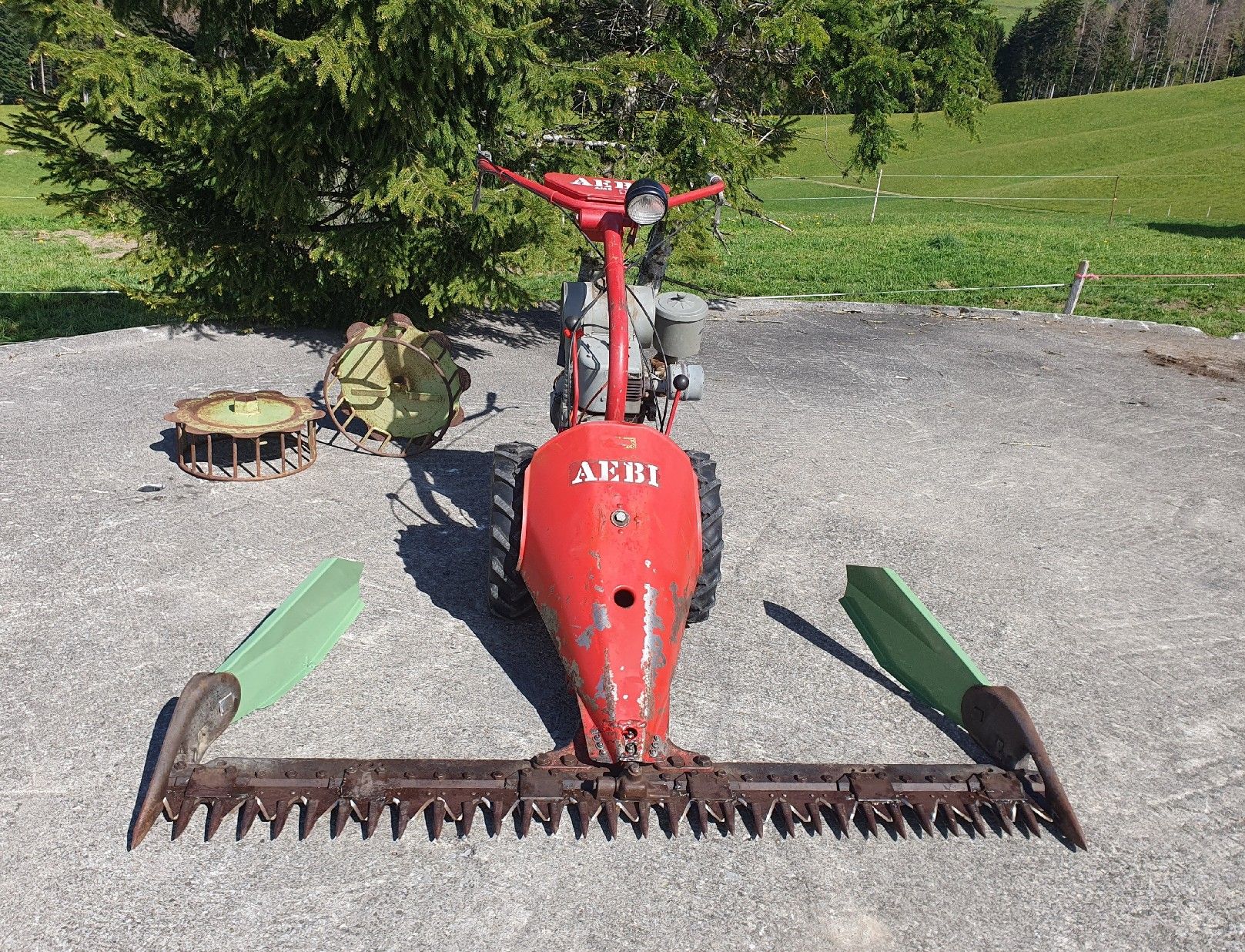 Aebi Alle Maschinen: Aebi AM8 – Gebraucht aus Ricken SG von