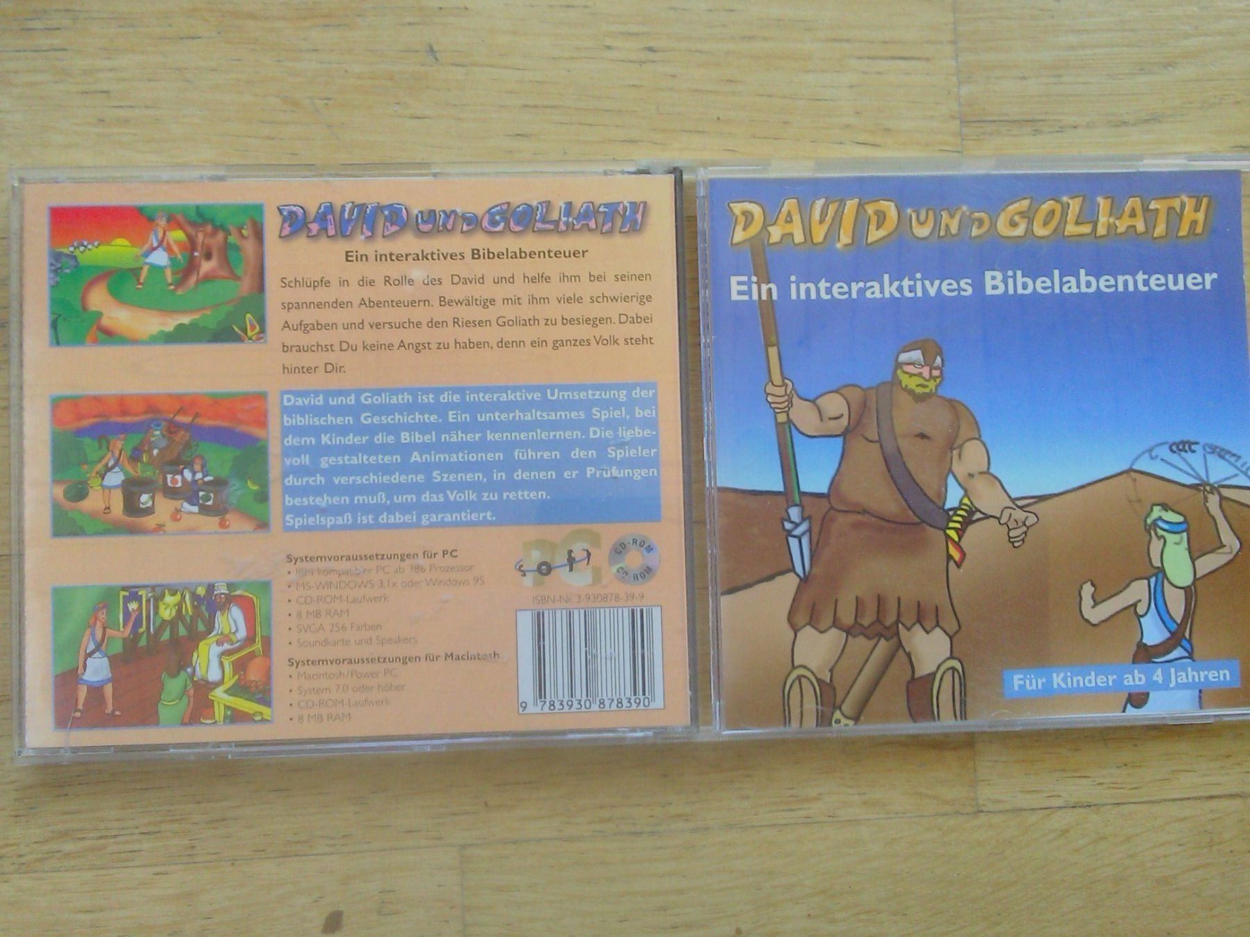 Spiele: David und Goliath   (PC) – Gebraucht aus St.Galllen von elkaphone 3