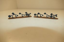 Spur H0: 2xWeichenschalter Diorama
