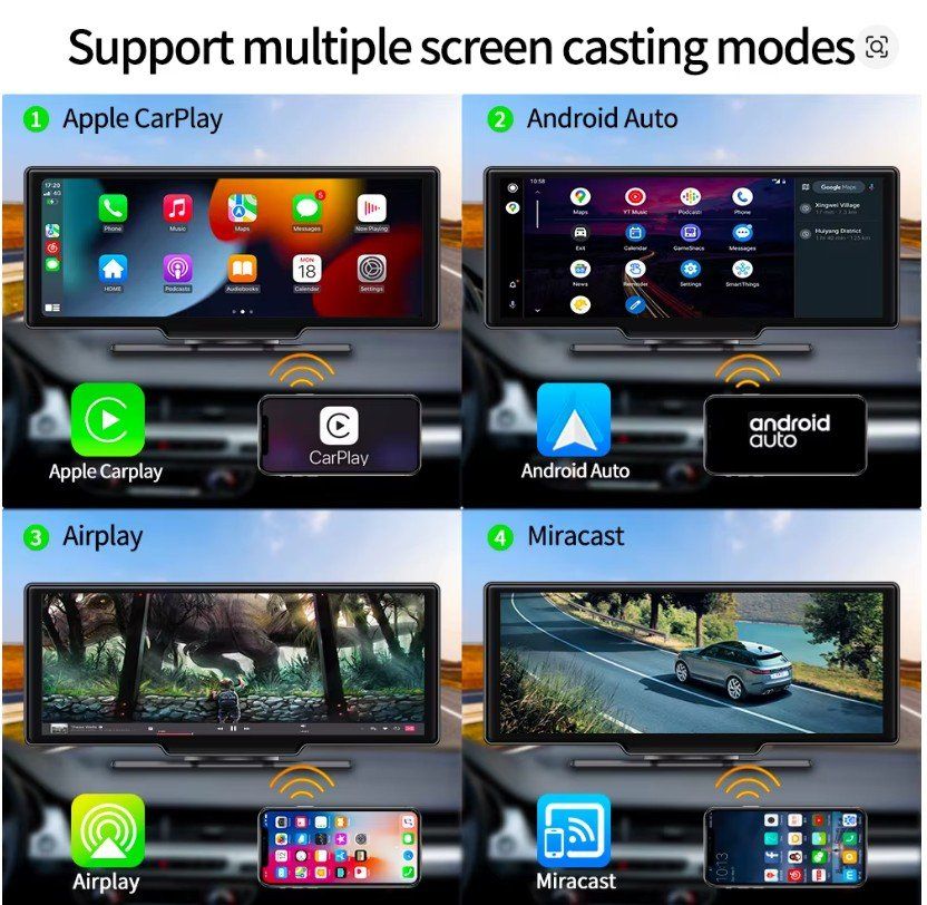 Lettore multimediale & Streamer: Auto Multimedia CarPlay & Android Auto 10.26" ADAS – Usato da Küssnacht am Rigi venduto da CALIFRASQUI 2