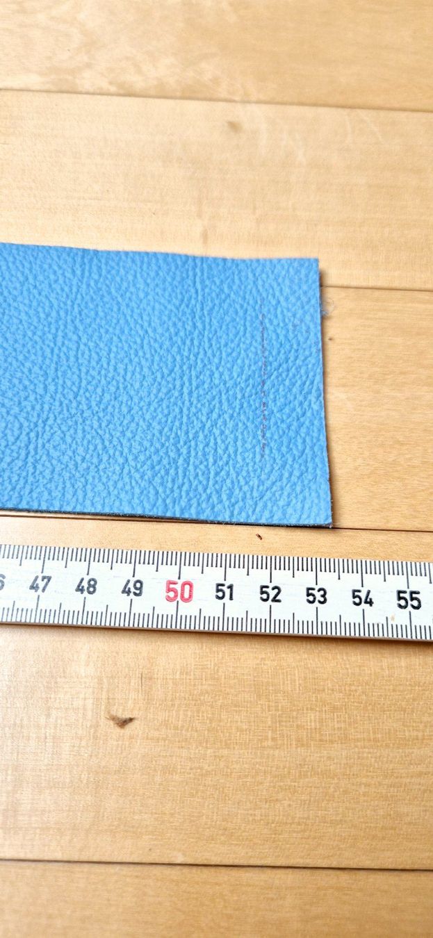 Tessuti: Leder hellblau (echtes Nappa Rindsleder)  hellblau – Nuovo e nell'imballaggio originale da Menziken venduto da Zyropa 1