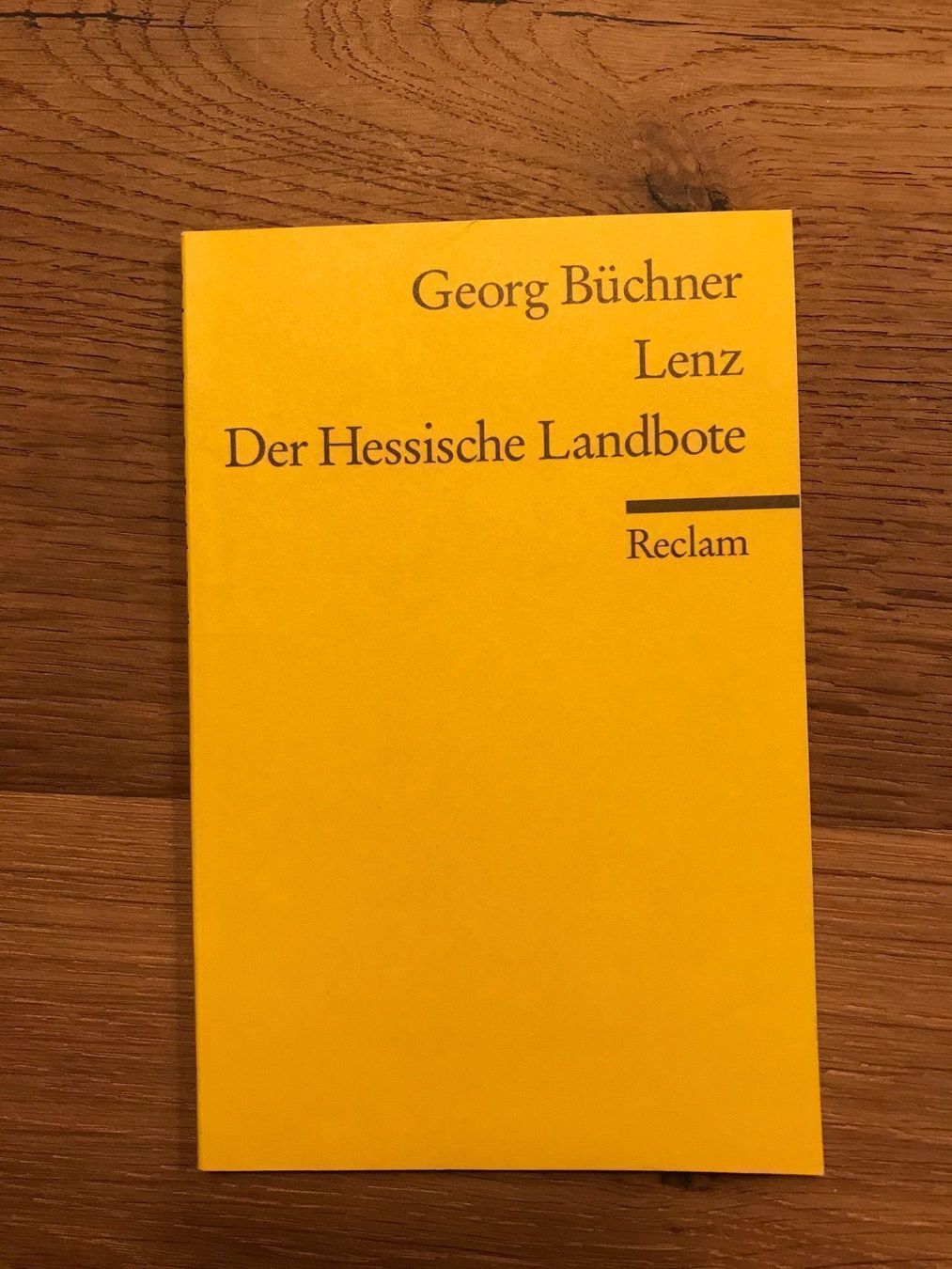 Livres: Der Hessische Landbote  / Lenz – D'occasion à Kloten par Bargainhunter_2012