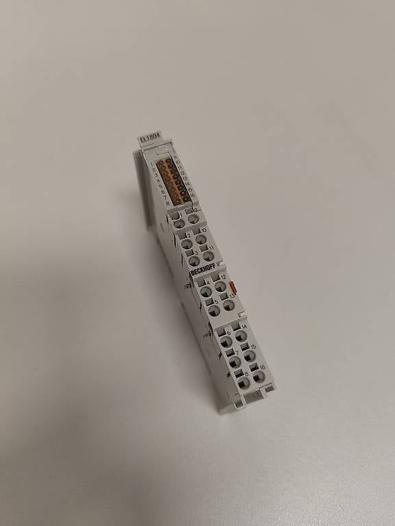 Beckhoff Componenti elettronici: Beckhoff EL1804 - Module entrées digitales 4x24V ATEX – Usato da Pâquier-Montbarry venduto da joris.blanc
