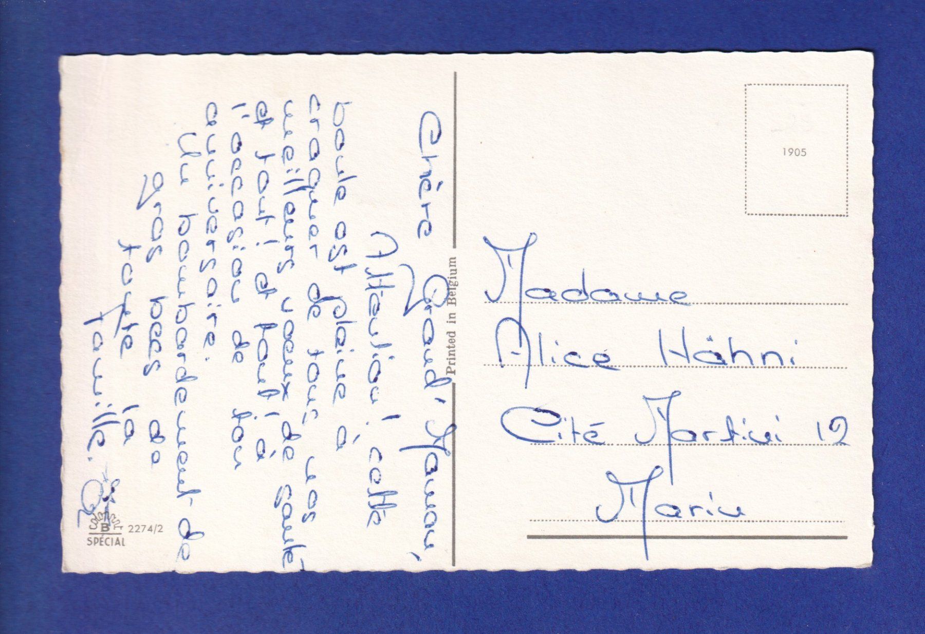 Cartoline postali: CHAT - Chats humanisés – Usato da Pully venduto da nicecards-shop 1