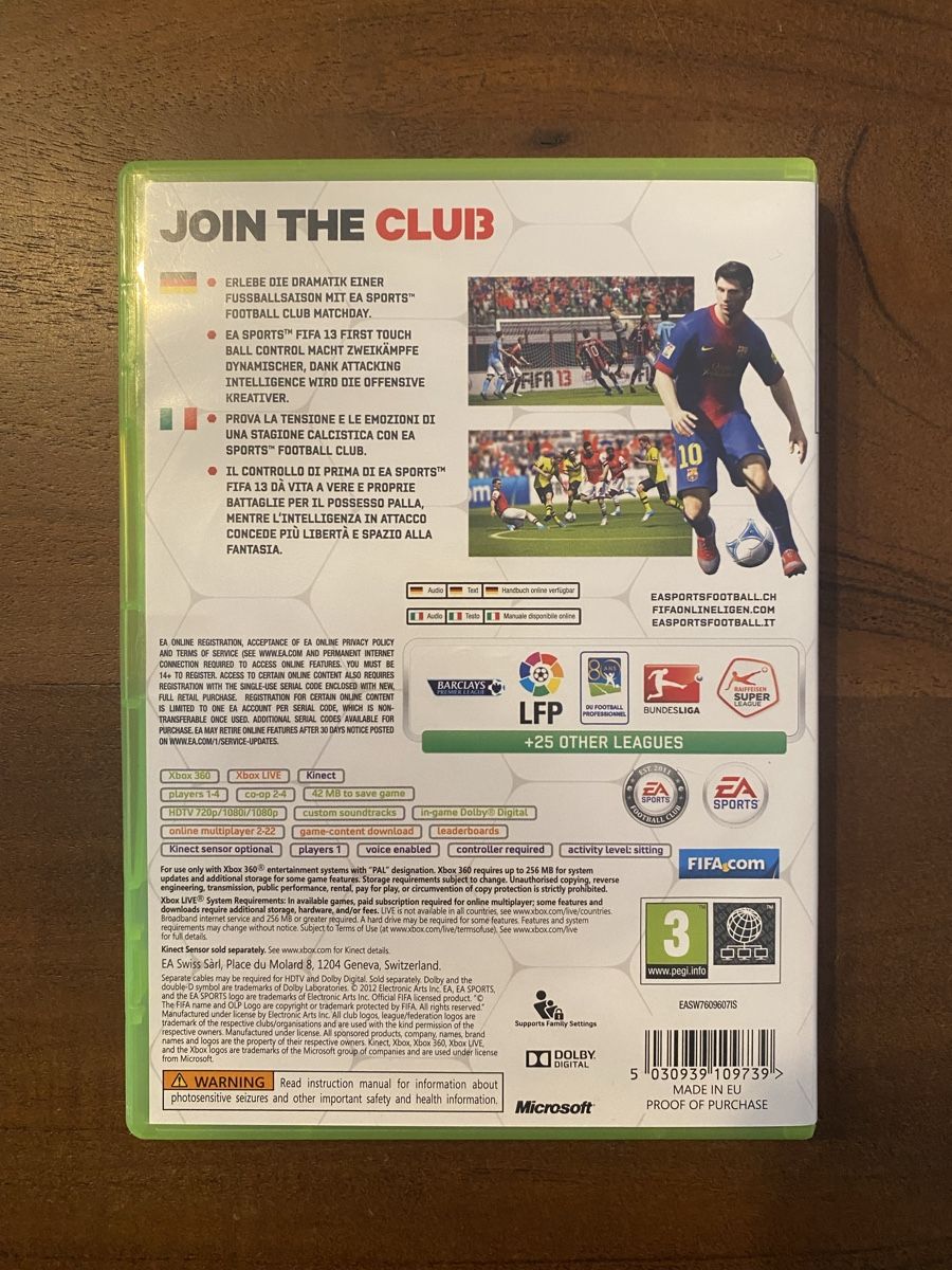 Microsoft Spiele: FIFA 13 für Xbox 360 – Gebraucht aus Thunstetten von Virus_33 2