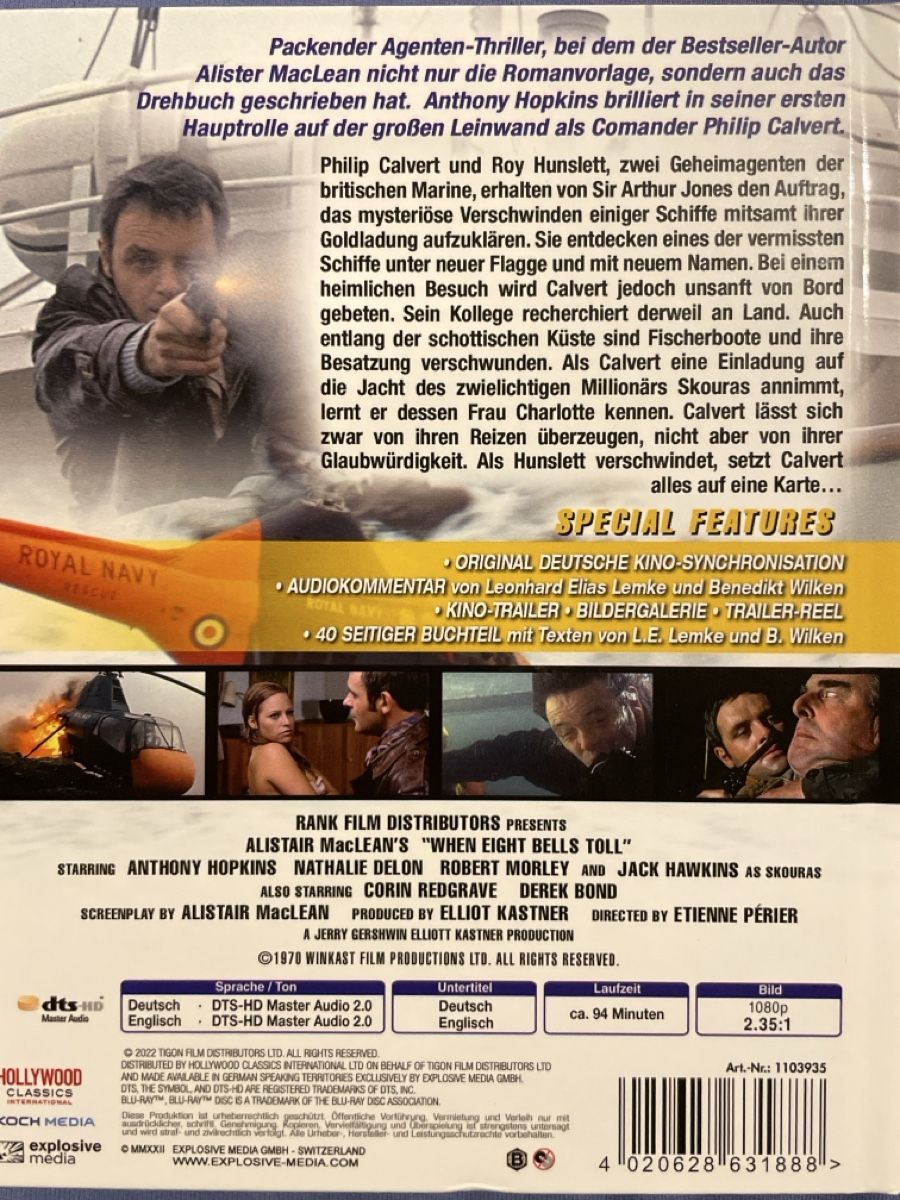 Tutti i DVDs: Das Mörderschiff (1971)  Mediabook – Usato da Waldenburg venduto da Gonzo8 1
