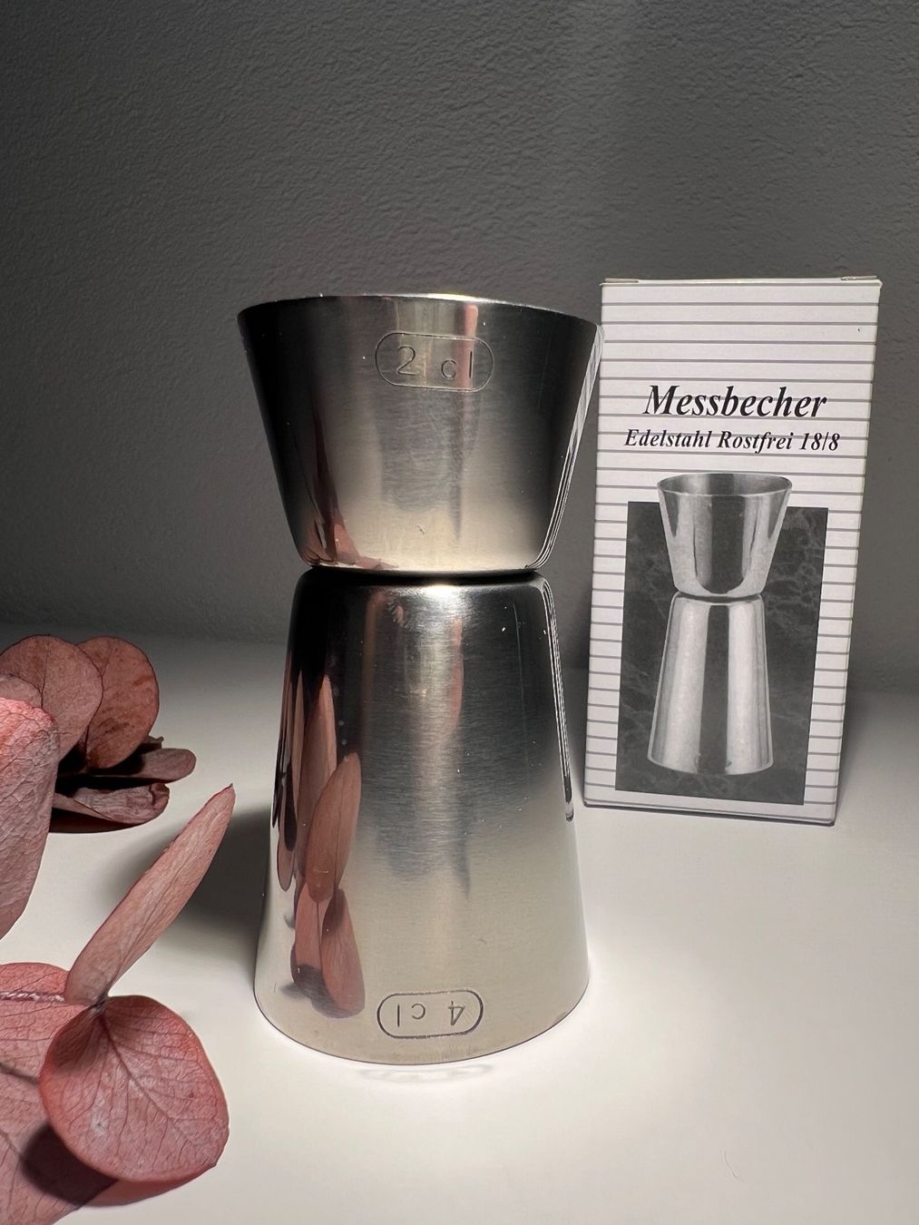 Karaffen: 🍹Messbecher DOUBLE JIGGER 2cl/4cl - – Neu (gemäss Beschreibung) aus Vaduz von NotNeeded