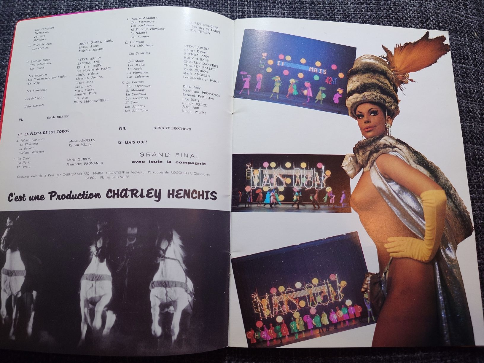 Documenti: programme cabaret vintage  – Usato da Genève venduto da arnoo 1