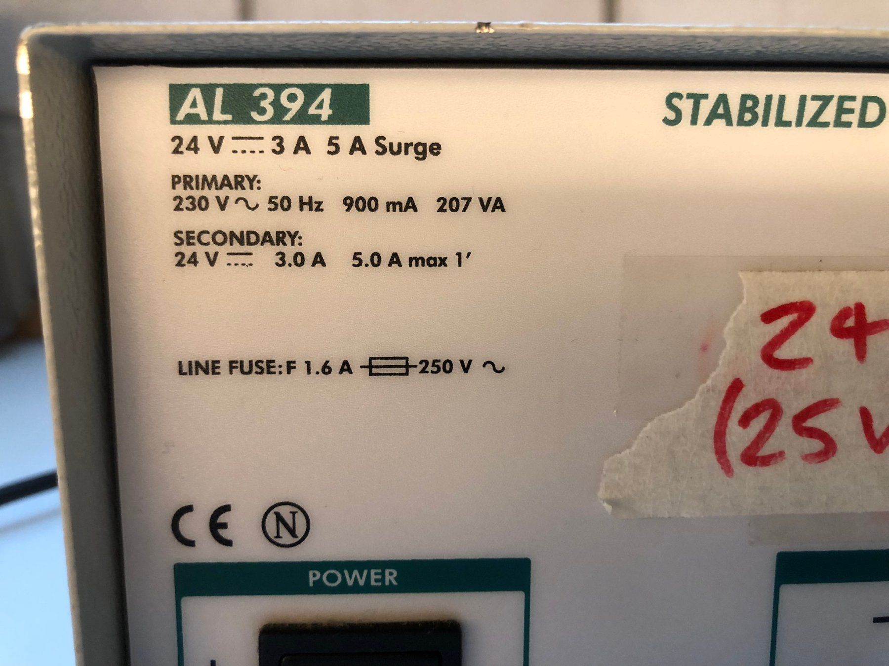 Elektronikbauteile: Netzteil konventionell 24V DC 3A – Gebraucht aus Hinterkappelen von atomschnee 2