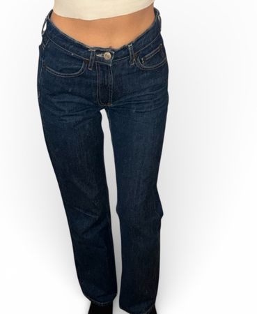 Zara Damen Jeans, Grösse 34, Dunkelblau - Top Zustand!