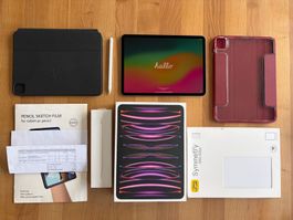 Apple iPad Pro 11" 4th Gen 256GB Cellular + Zubehör