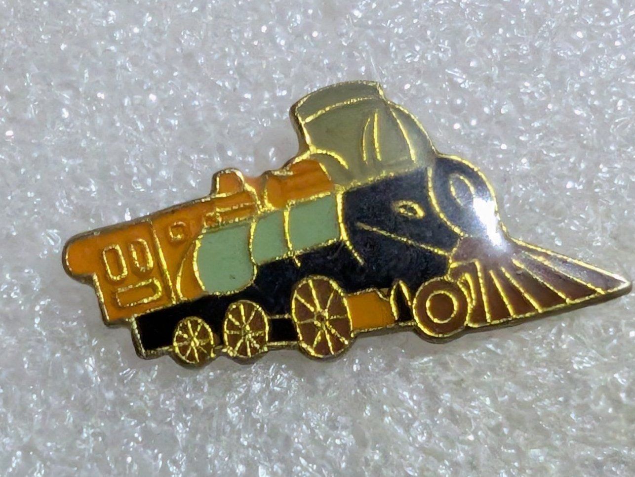 Plaquettes & Badges: Ansteckpin 161: Eisenbahn Dampflokomotive – D'occasion à Oppligen par Pin-Fall-Shop