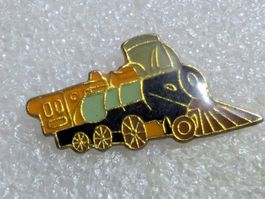 Ansteckpin 161: Eisenbahn Dampflokomotive