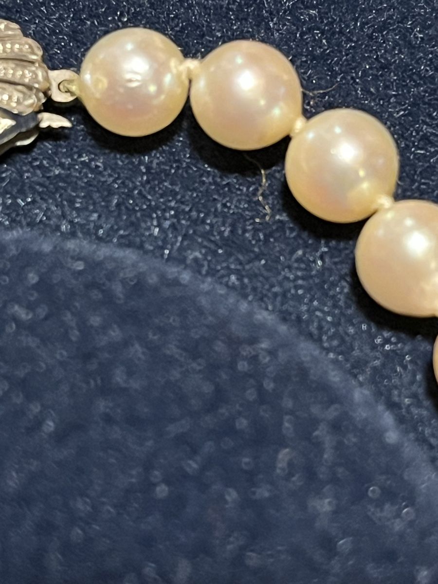 Ketten: Perlenkette Collier 800 – Gebraucht aus Münchenstein von Sozial_Labor_Brocki 4