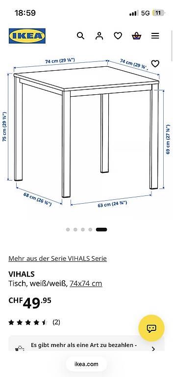 Tischset: IKEA TISCH & STÜHLE – Neu und originalverpackt aus Basel von Eidechse32 4