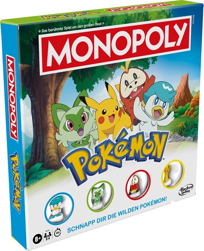 Hasbro Jeux: Monopoly Pokémon – Neuf avec emballage d'origine à Luzern par mic_gq2s