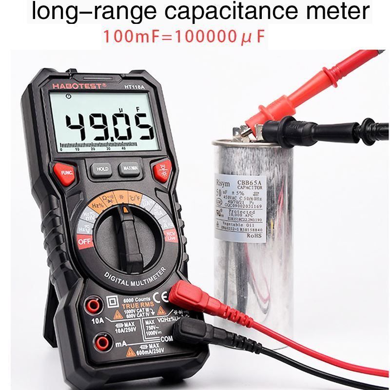 Misurare: Multimeter mit 6000 Zähler & LCD-Anzeige – Nuovo (secondo la descrizione) da Thun venduto da thunshop