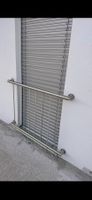 Französisches Fenstergeländer Chromstahl / Edelstahl