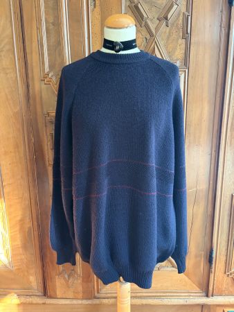 LOUIS POSER Pullover aus 100 % Schurwolle, Gr.54