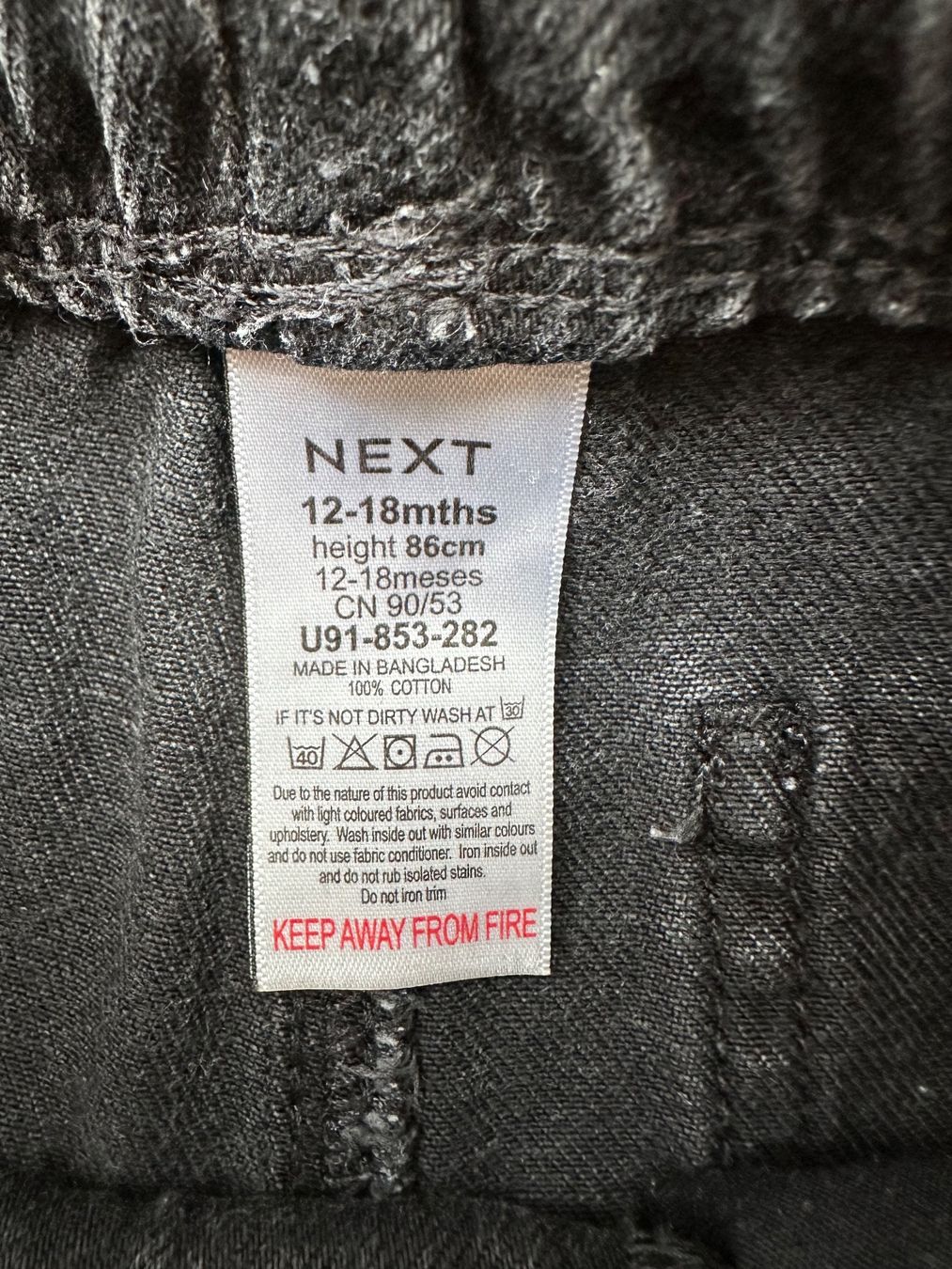 Next Pantaloni: Coole Jeans Next, Grösse 86, Top Zustand – Nuovo (secondo la descrizione) da Unterägeri venduto da StefanGekko 5