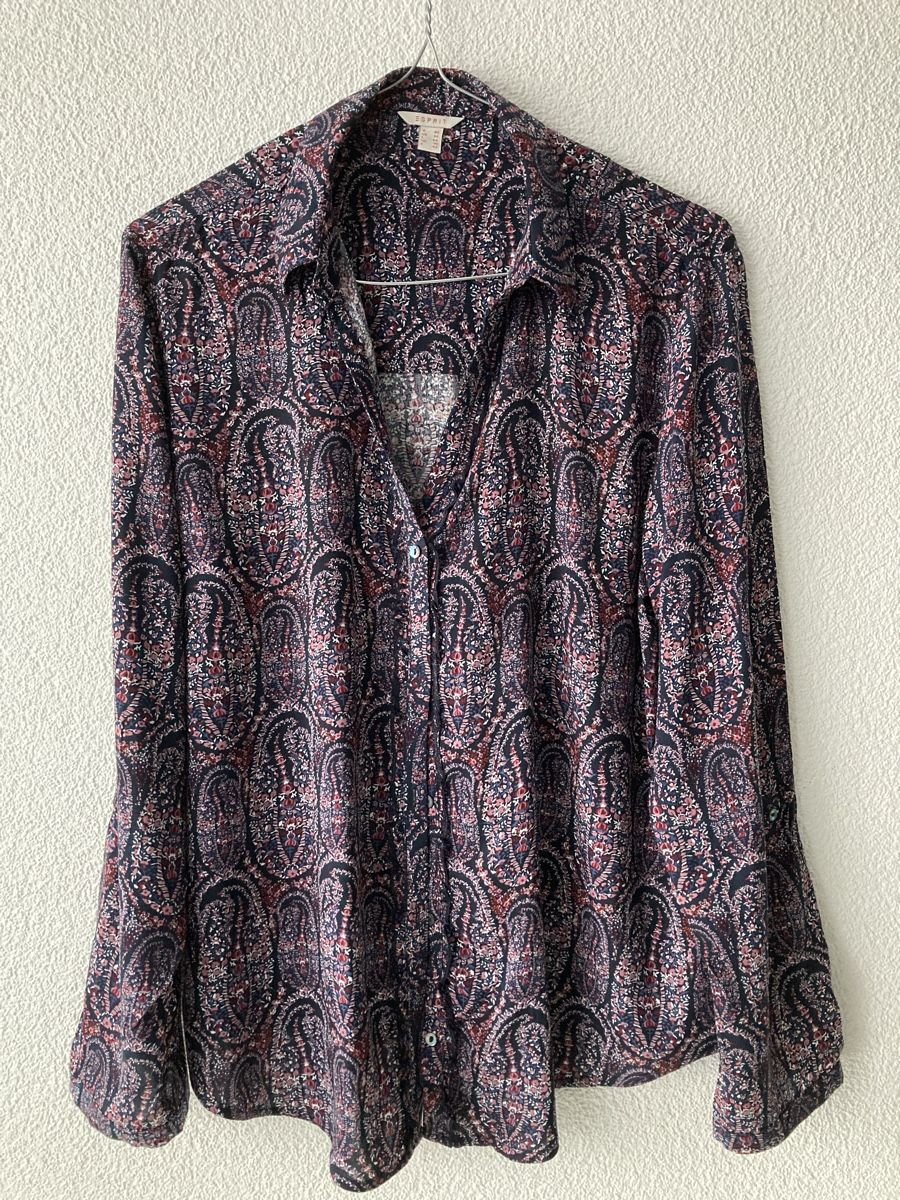 Esprit Camicette: Damenbluse Esprit Gr.40, langarm – Nuovo (secondo la descrizione) da Rotkreuz venduto da RoseAss