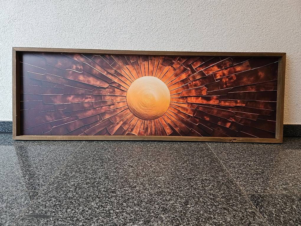 Cornici: Bilderrahmen Sonne 120x40 cm neu – Usato da Mumpf venduto da ivd_y8hf 1