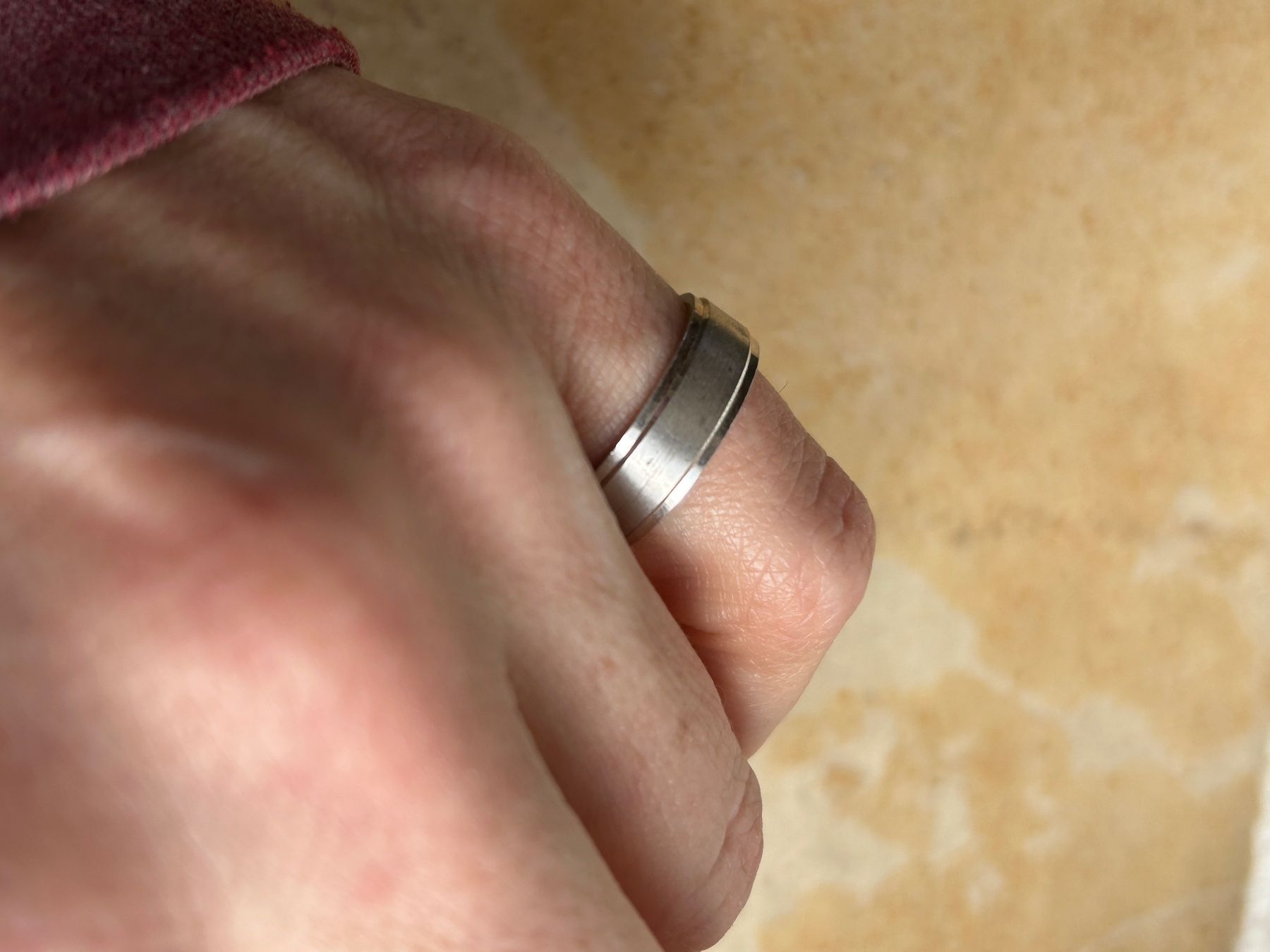 Anelli: Silberring sterling UNI Grösse 53 (17mm) – Usato da Dittingen venduto da Bellevista 2