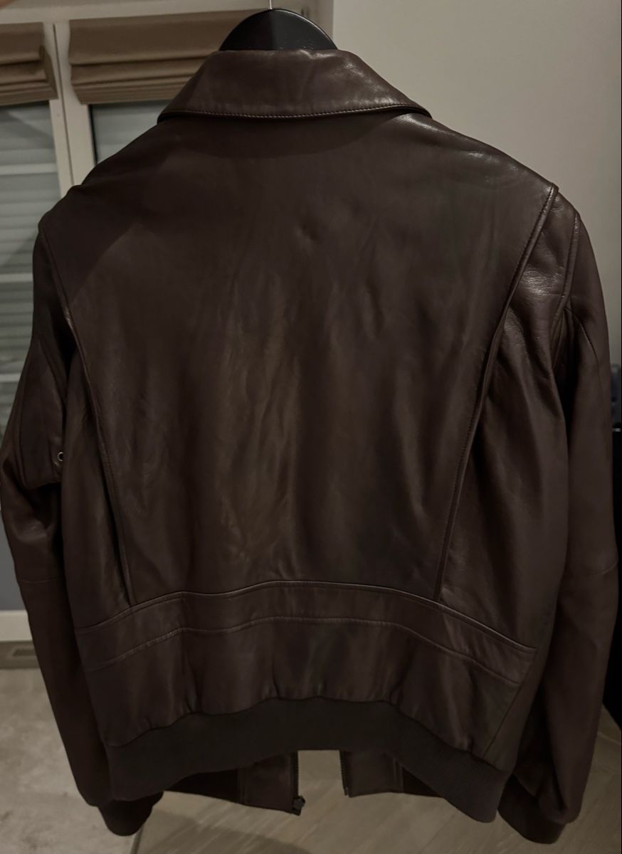 Giacche: De Fursac - Leather Bomber Jacket - M – Nuovo (secondo la descrizione) da Collonge-Bellerive venduto da alejan_0984 5
