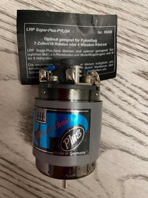 Motori: LRP Super-Plus-Pylon Motor (5650) – Nuovo e nell'imballaggio originale da Würenlingen venduto da Delfinli1