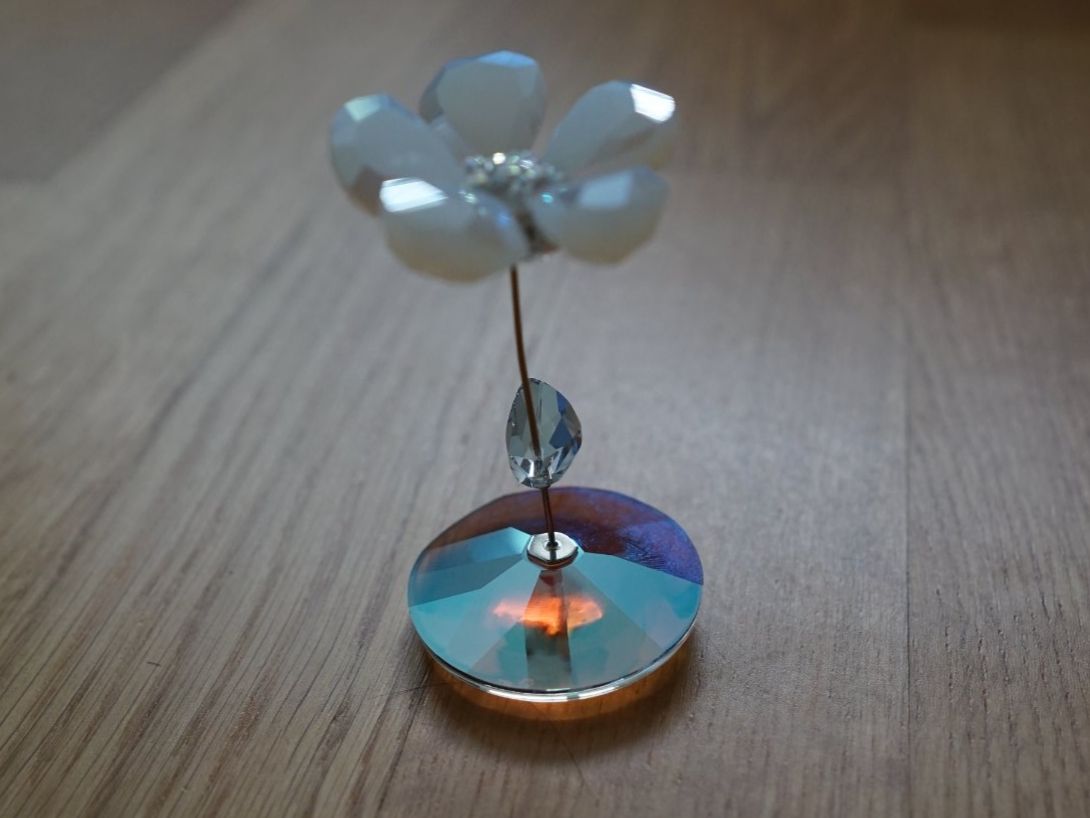 Swarovski Statuette: NEU - Swarovski Blumen-Kristall Deko mit Box – Nuovo e nell'imballaggio originale da Baar venduto da snollub 5