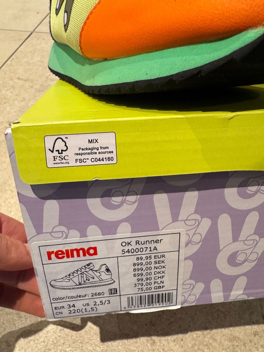 Reima Scarpe per ragazzi: Sneakers Reima Gr. 34 – Usato da Steinhausen venduto da ani_k6nx 3