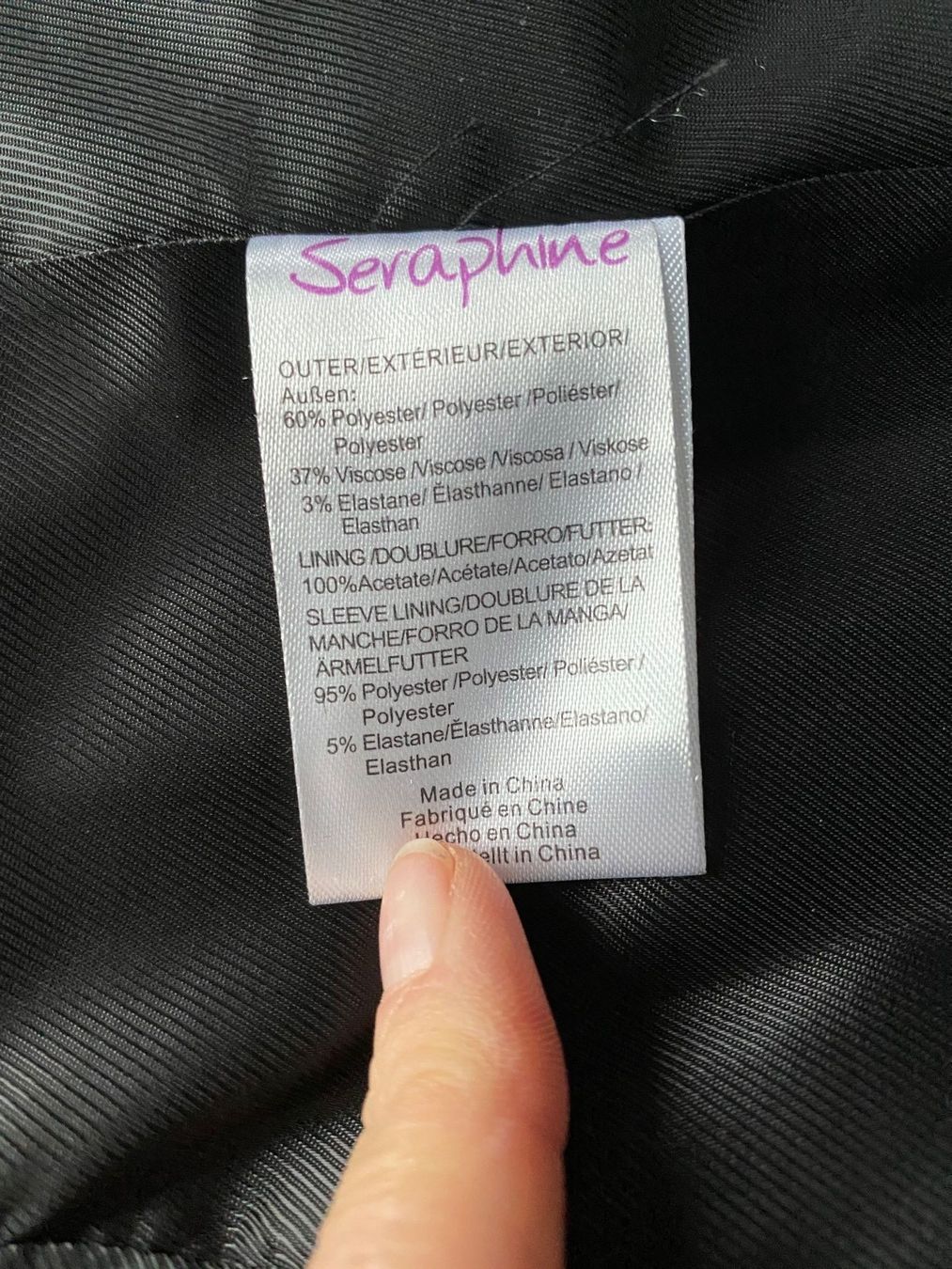 Giacche: Seraphine - schwarzer Schwangerschafts-Blazer Gr. 34 – Usato da Meilen venduto da kleisi01 6