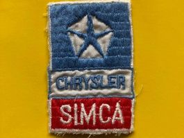 Chrysler / Simca  Automarke Stoffaufnäher