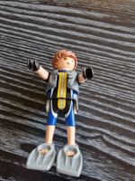 Playmobil Taucher mit Flossen und Sauerstoffflasche
