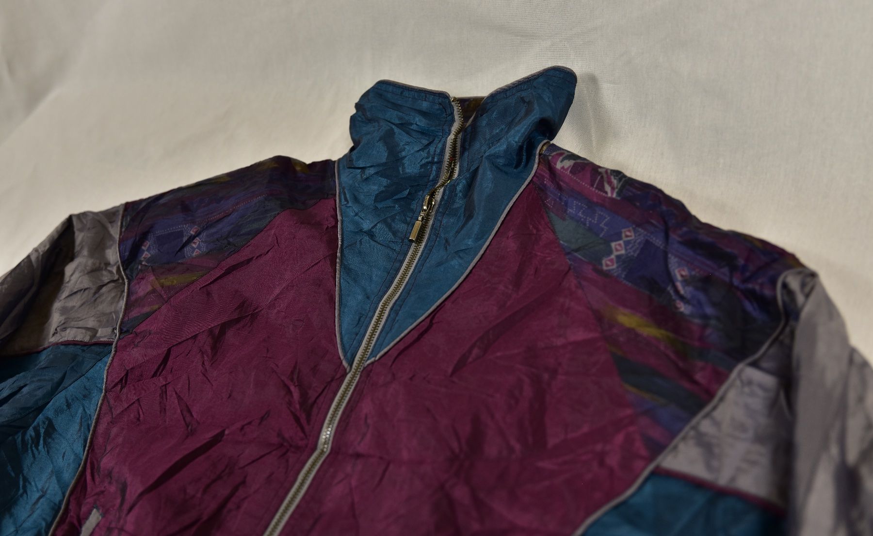 Jacken: 90s Windbreaker Jacket – Petrol & Violet – Gebraucht aus Luzern von eli_b9zg 2