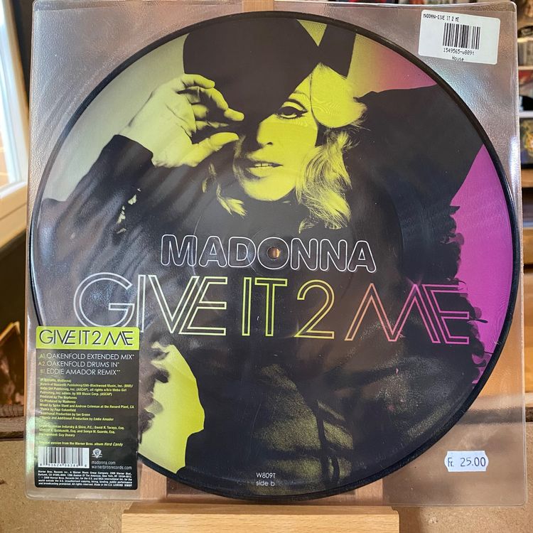 Madonna Give It 2 Me..picture disc (Gebraucht) in Gals für CHF 30