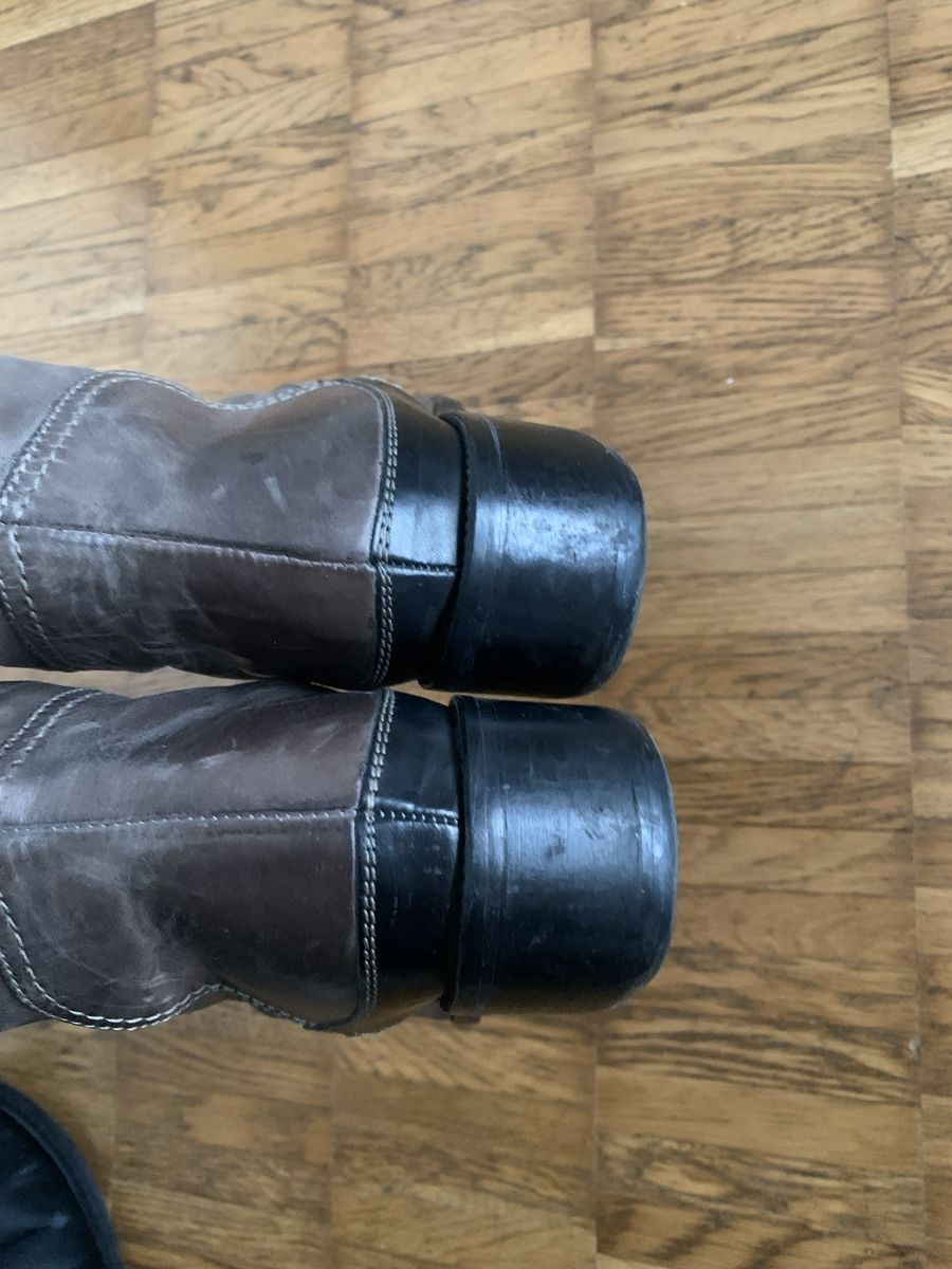 Scarpe da donna: Donna Carolina leder lammfell stiefel – Usato da Zürich venduto da Nikuska32 5