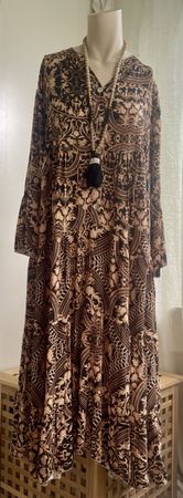 Wunderschönes Boho-Maxikleid