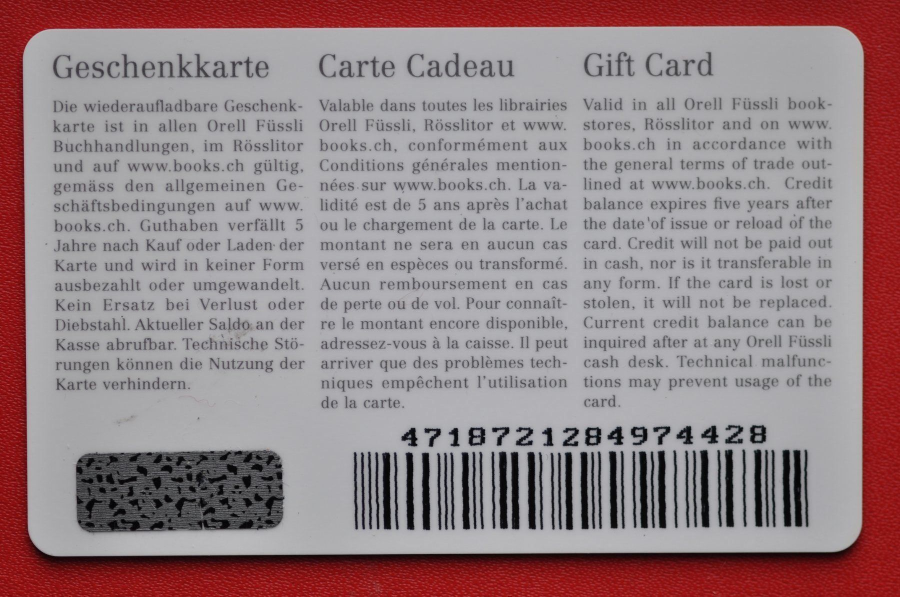 Cartoline: geschenkkarte – Usato da Laupen BE venduto da Gufi57 1