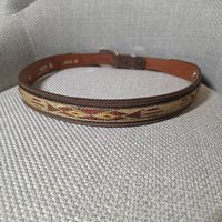 Ceinture en cuir made in Texas, neuve,  85 cm
