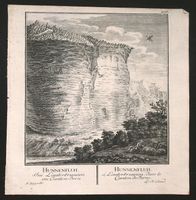 Lauterbrunnen Hunnenfluh  von Herrliberger 1756