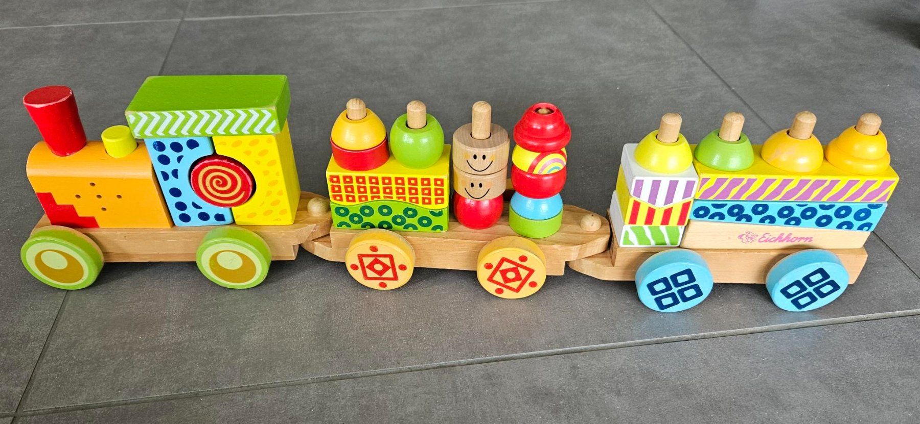 Eichhorn Giocattoli: Train en bois Eichhorn – Usato da Corminboeuf venduto da JadeHill 2
