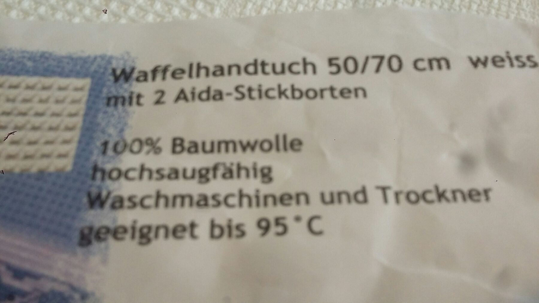 Stoffe: 1 Linge  à broder(neuf) – Neu und originalverpackt aus Miecourt von Marly1 6