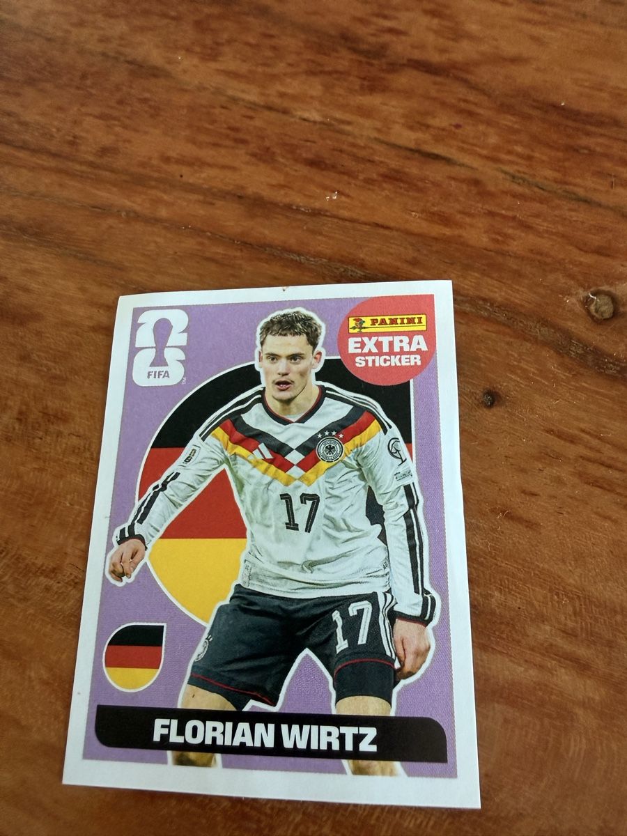 Panini Sammelbilder & Trading cards: Panini Extra Sticker Florian Wirtz  – Neu (gemäss Beschreibung) aus Klingnau von Nirvana